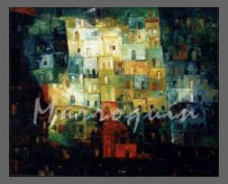 Lluvia Veraniega ... 90 x 110 ... Enca�stica